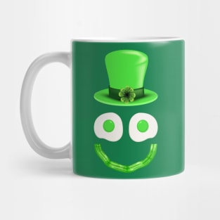 Green Eggs Ham Smile Face Brunch Breakfast Mug